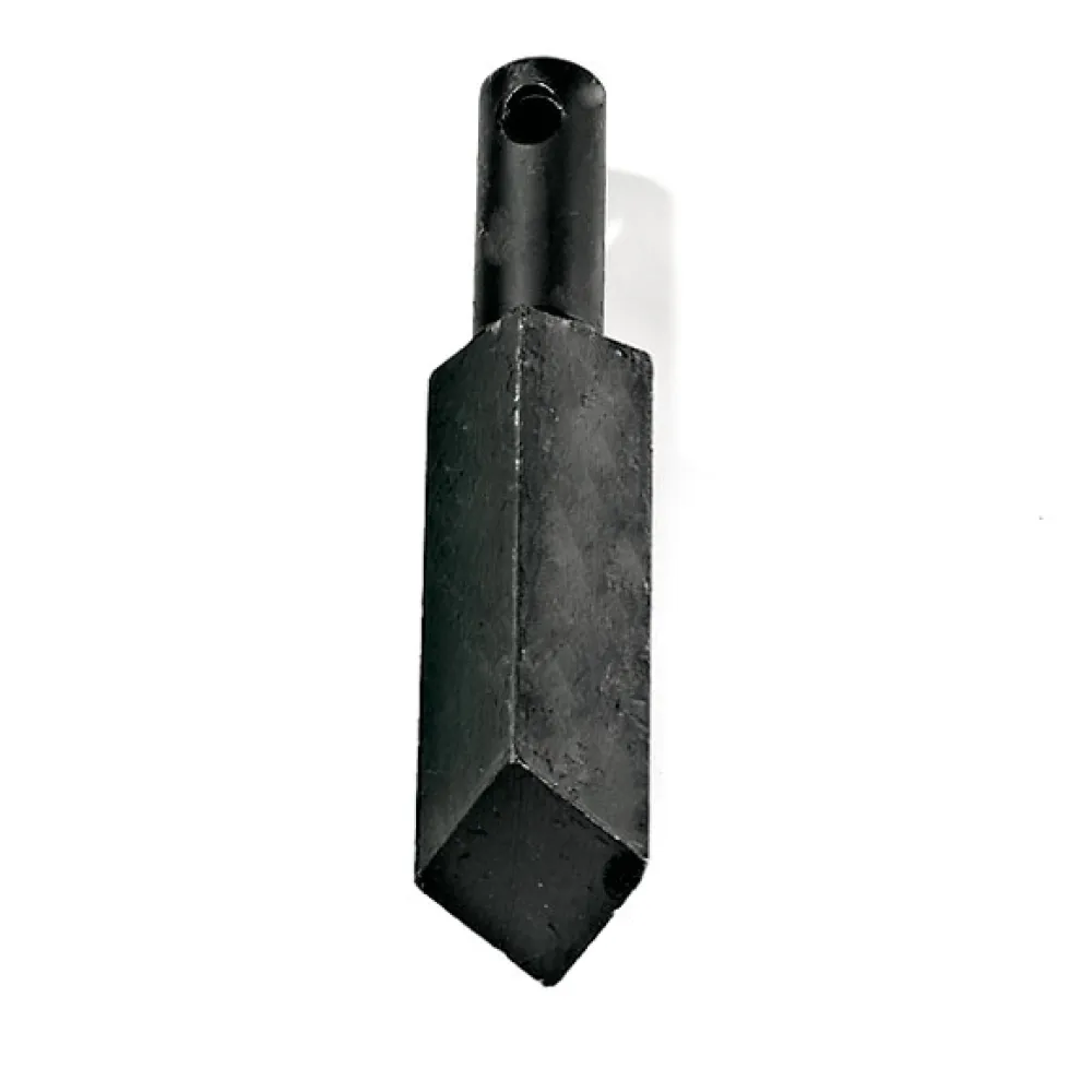 Angled front view with bag zipped and handles upright.
