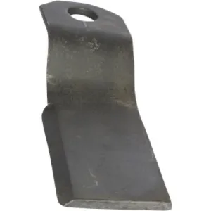 Mulchmesser verdreht 360x100mm - lang - links