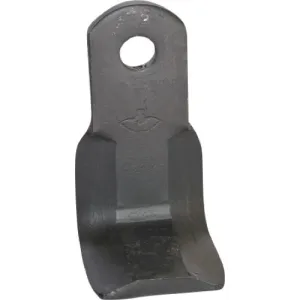 Haaks mes 120x50mm