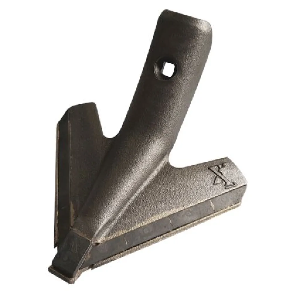 Angled front view with bag zipped and handles upright.