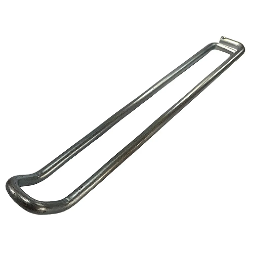 Angled front view with bag zipped and handles upright.