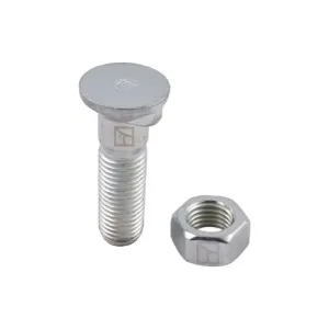 Ploegbout M20x2,5x75 met zeskantmoer