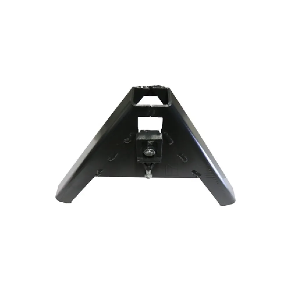 Angled front view with bag zipped and handles upright.