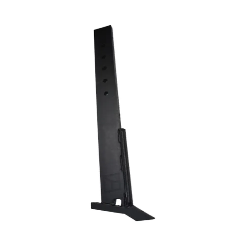 Angled front view with bag zipped and handles upright.