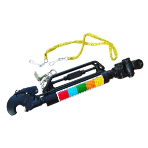 Hydraulic top-links with hook and swivelling tie-rod
