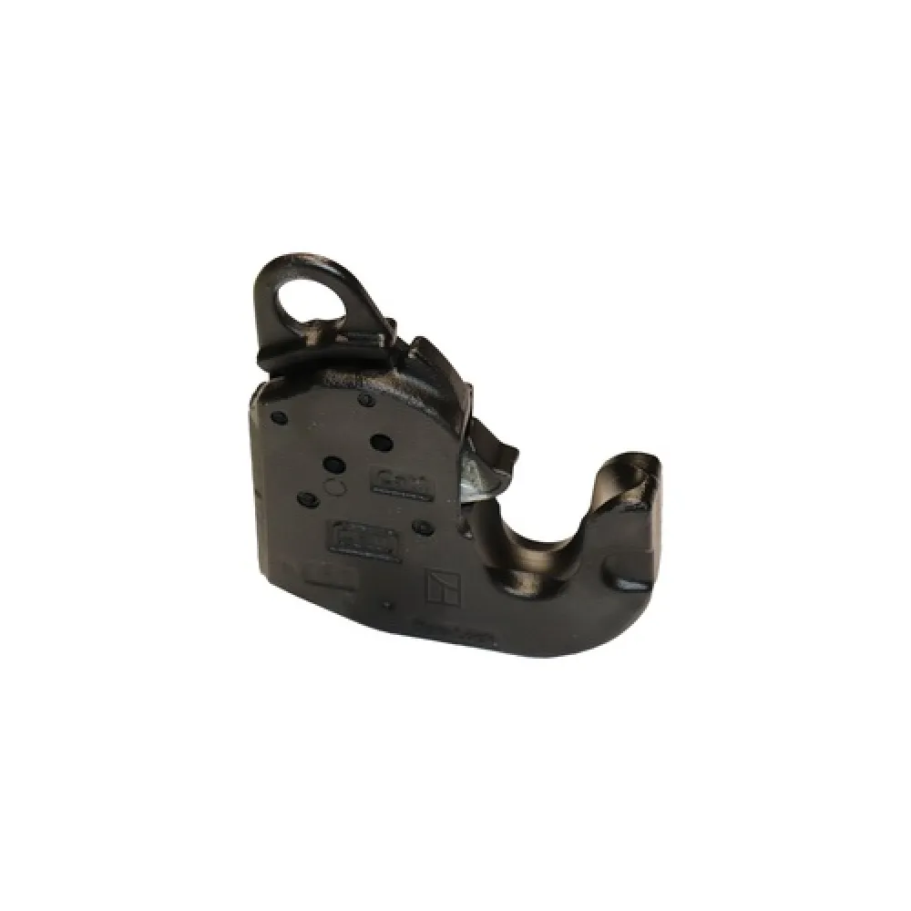 Angled front view with bag zipped and handles upright.