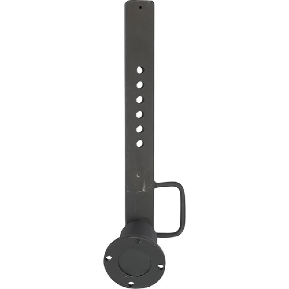 Angled front view with bag zipped and handles upright.