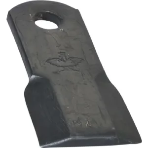 Recht mes 125x45mm