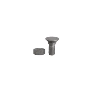 Ploegbout M12x1,75x30 en zeskantmoer