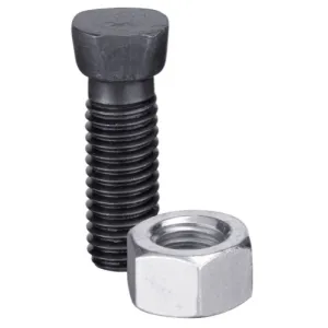 Ploegbout 1/2''UNCx40 met zeskantmoer