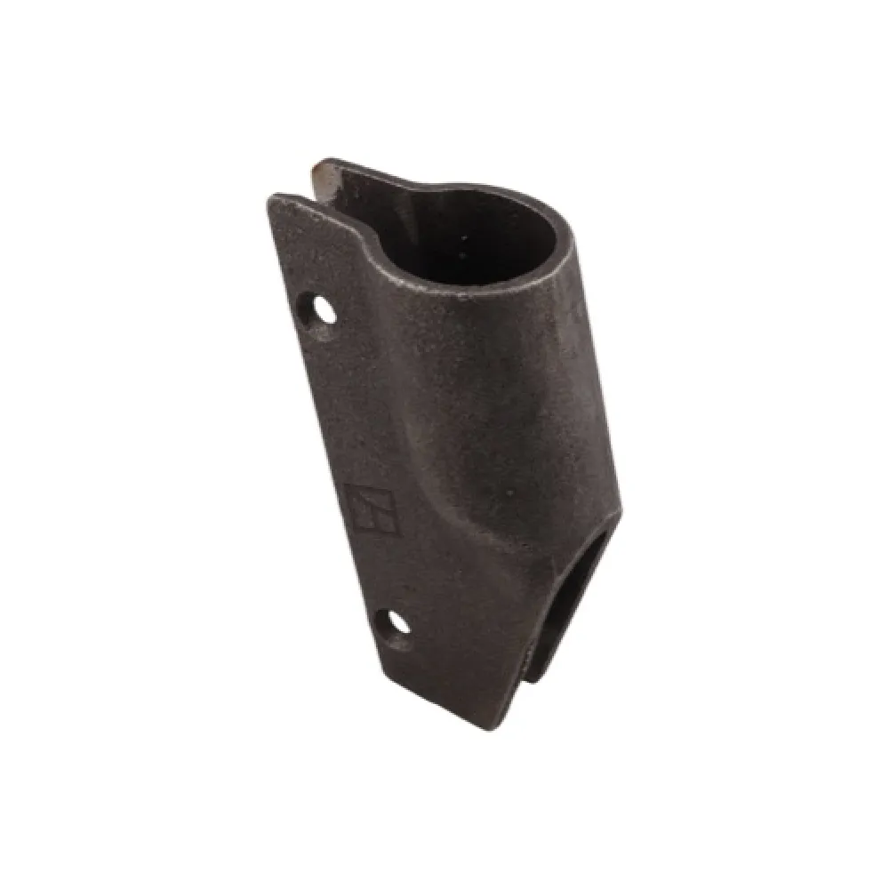 Angled front view with bag zipped and handles upright.