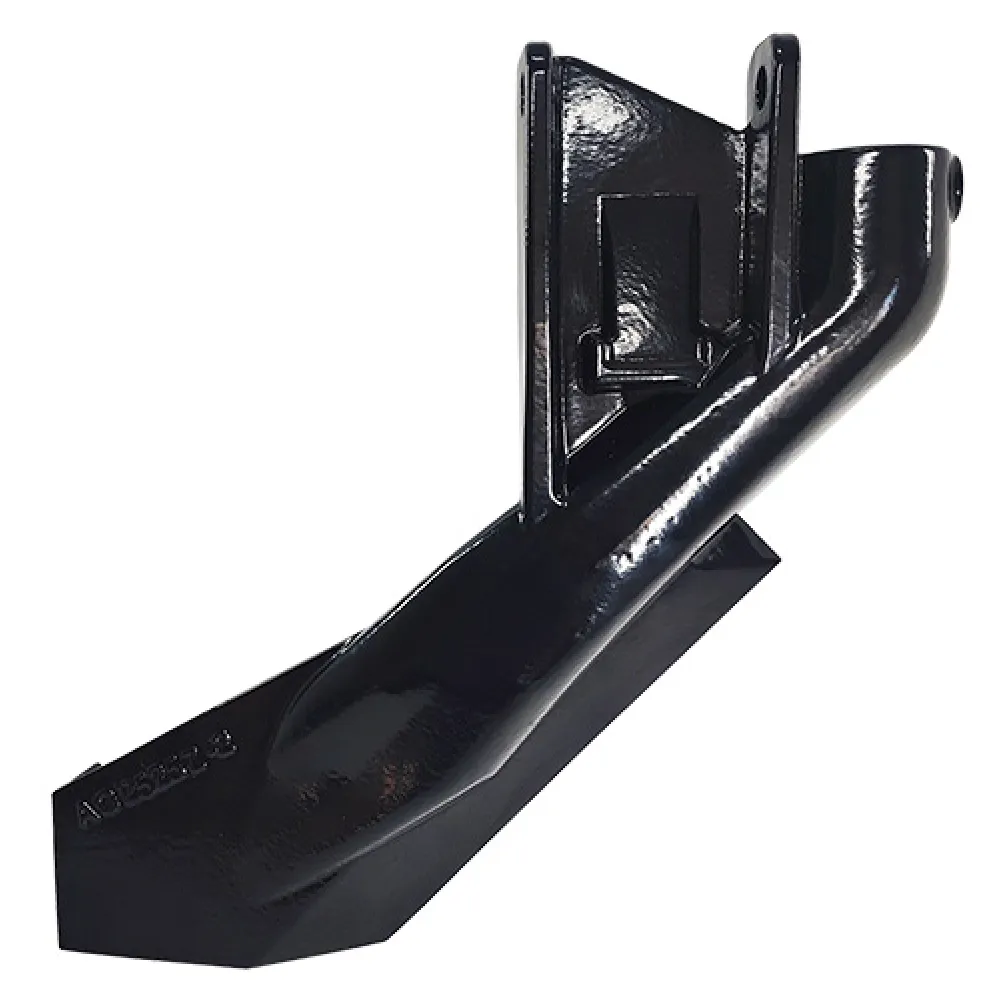 Angled front view with bag zipped and handles upright.