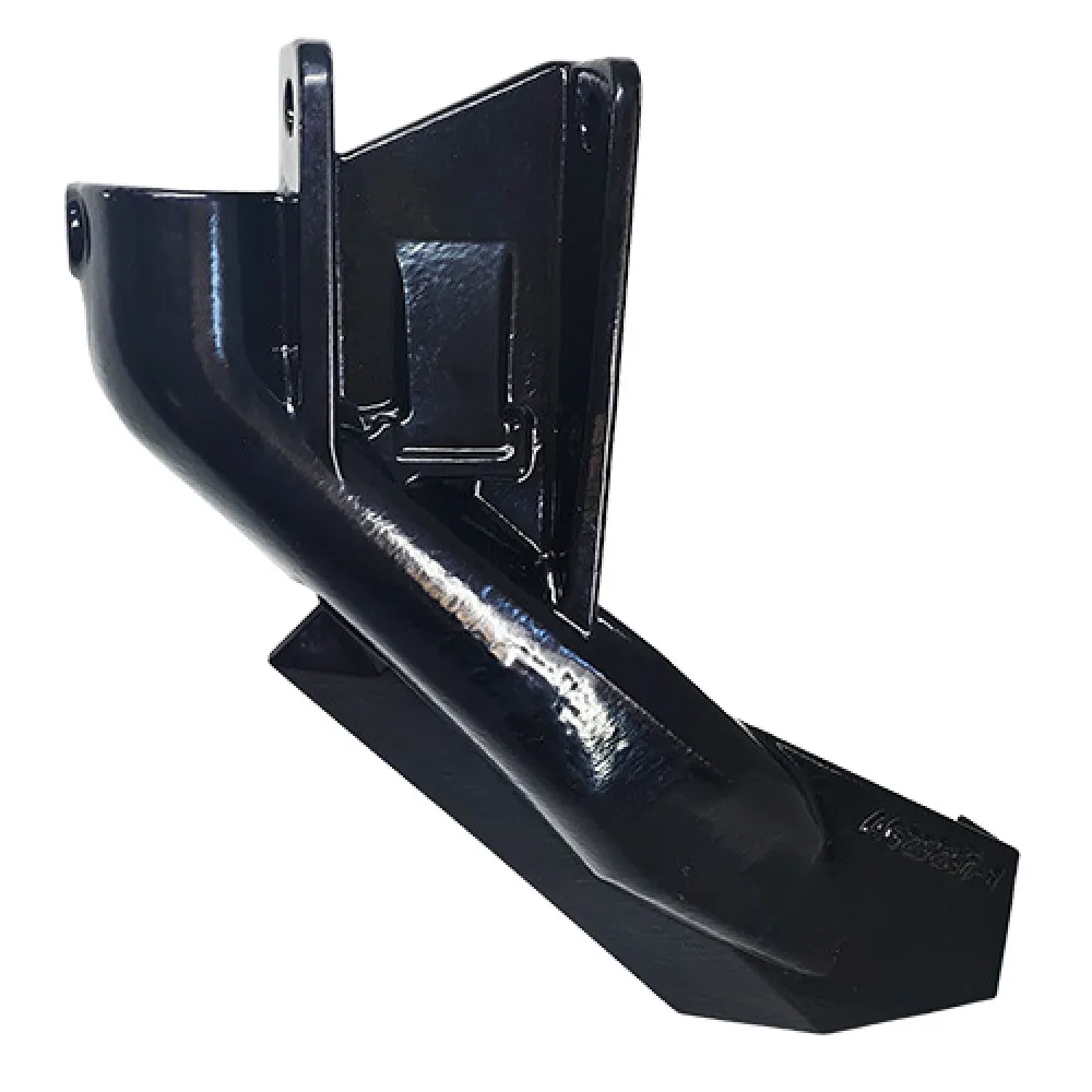 Angled front view with bag zipped and handles upright.