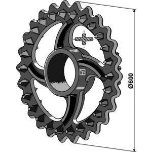 Crosskill ring - Ø600mm