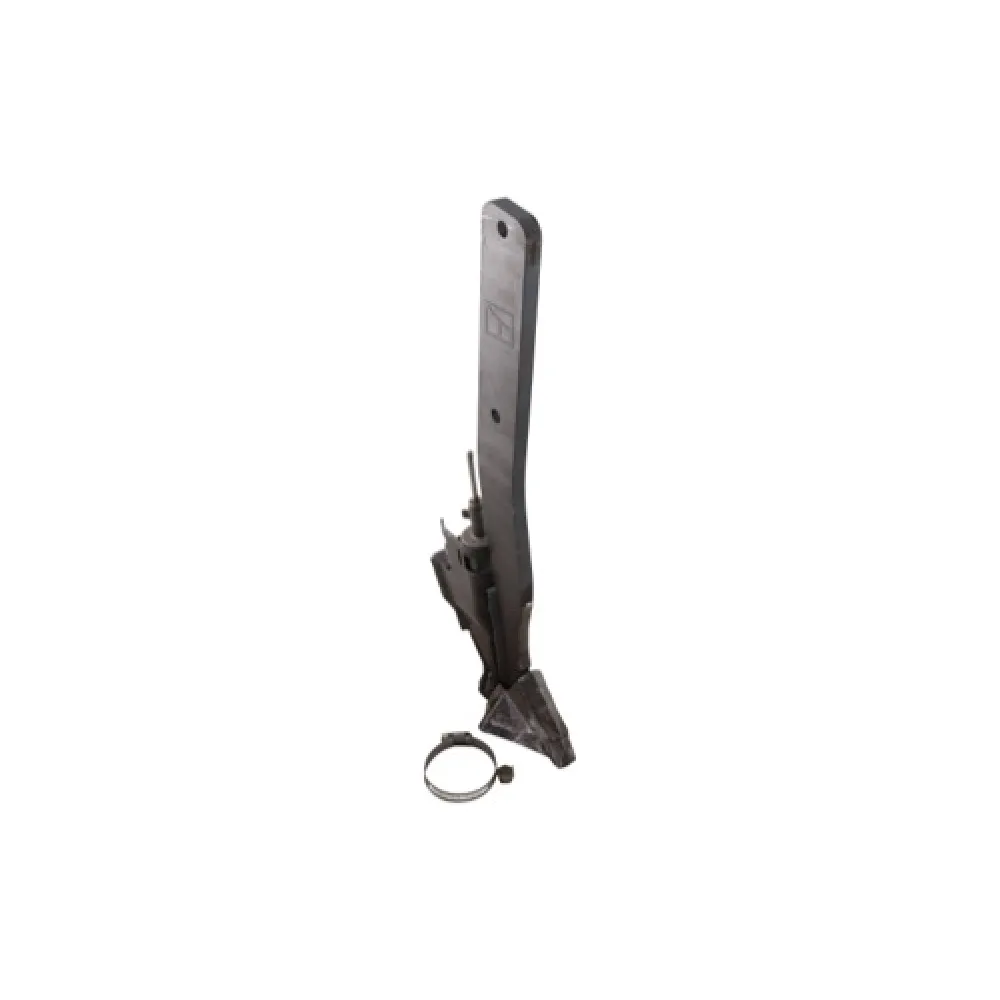 Angled front view with bag zipped and handles upright.