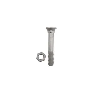 Ploegbout M12x1,75x80 en zeskantmoer