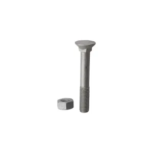 Ploegbout M12x1,75x85 en zeskantmoer