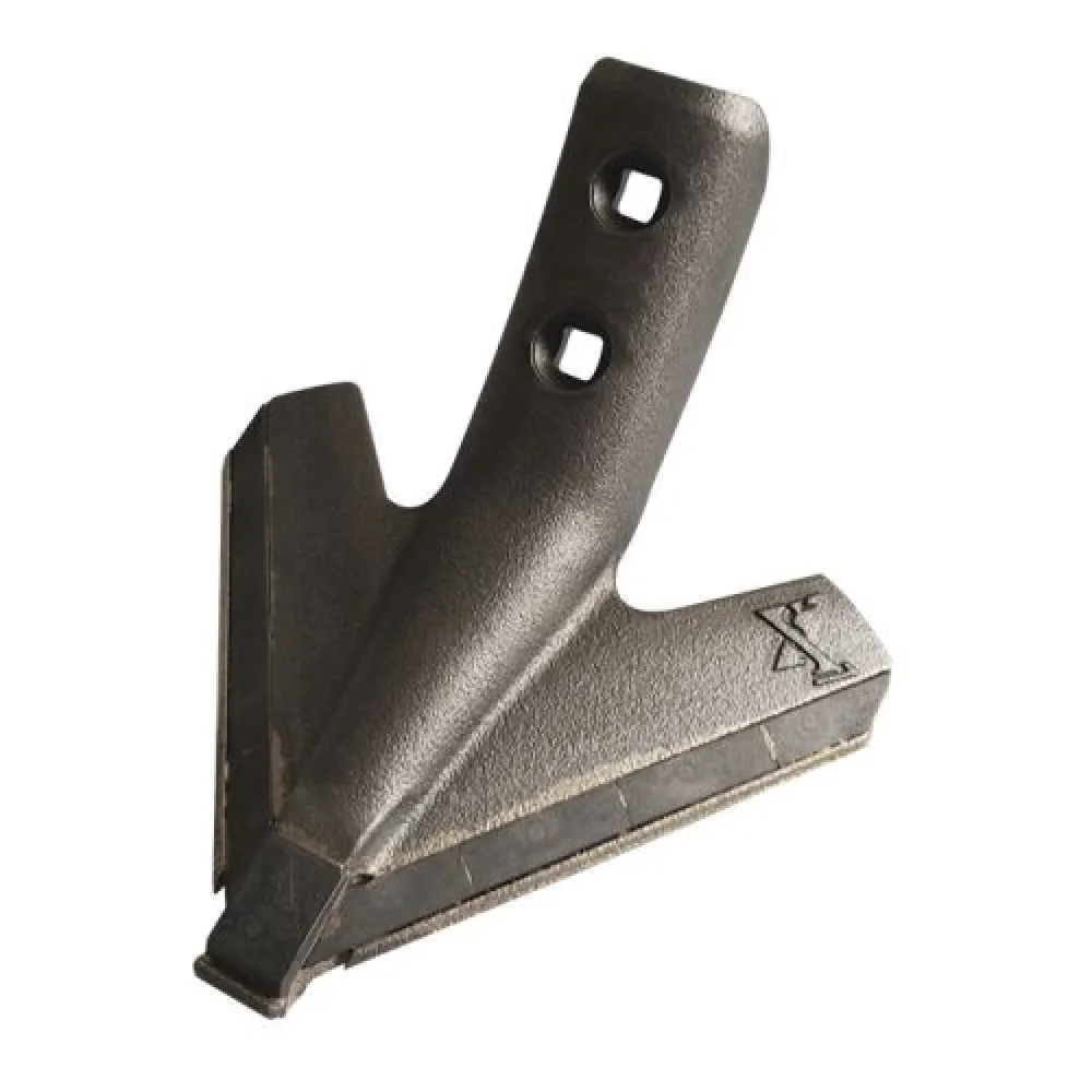 Angled front view with bag zipped and handles upright.