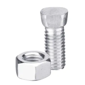 Ploegbout 1/2''UNCx36 met zeskantmoer