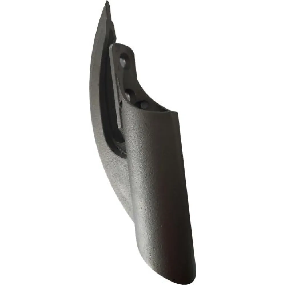 Angled front view with bag zipped and handles upright.