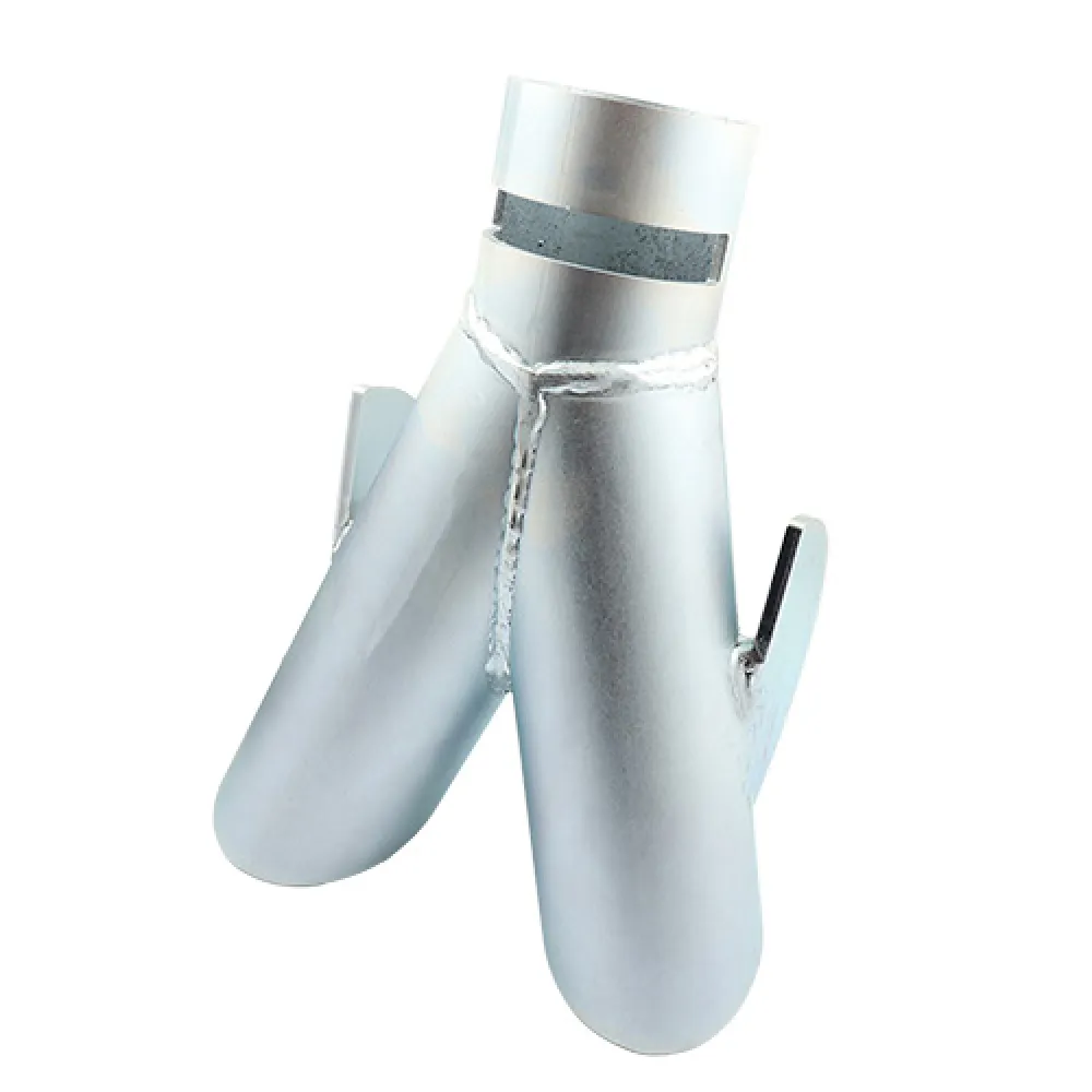 Angled front view with bag zipped and handles upright.