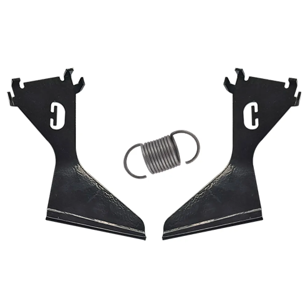 Angled front view with bag zipped and handles upright.